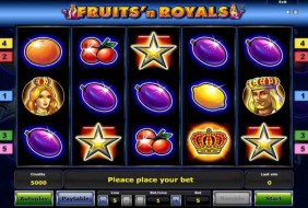 Fruits N' Royals  -  Greentube